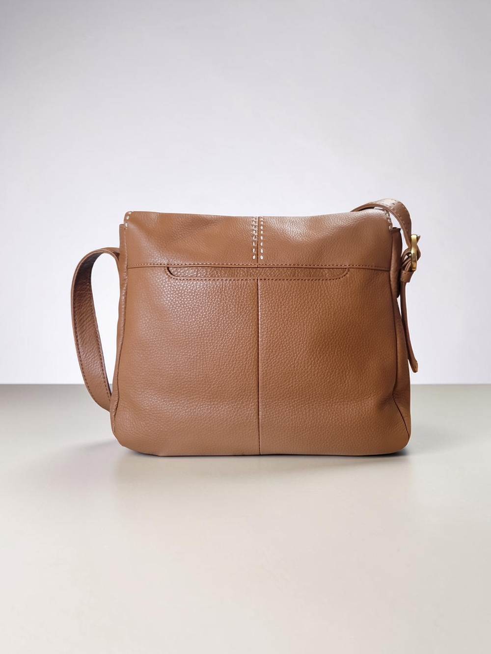 Hobo Austin Tan Leather Shoulder Bag Like New With Dustbag - Picture 7 of 12